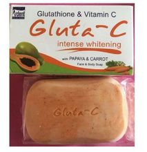 Gluta C Gluta-C Intense White-ning Soap With Papaya & Carrot
